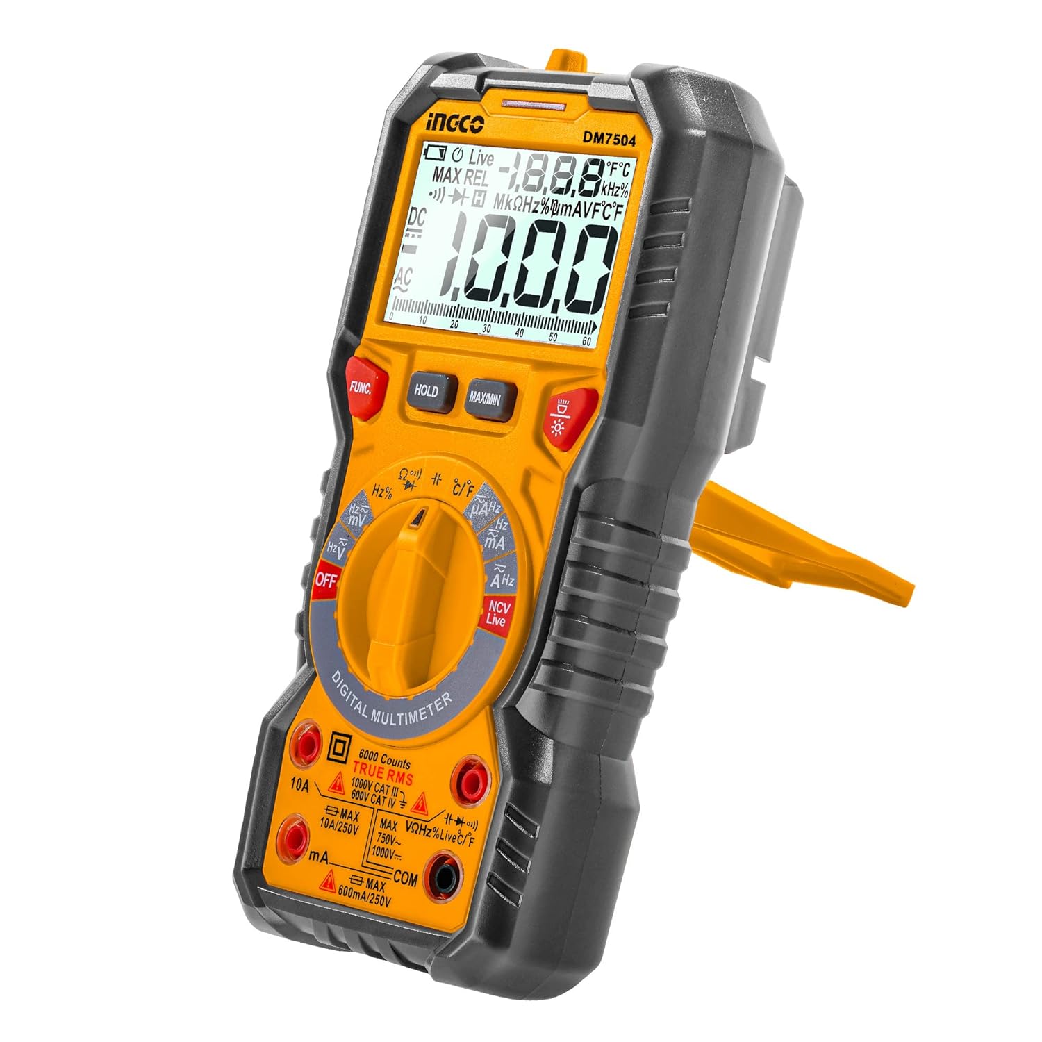 INGCO DM7504 Digital multimeter 600V/1000V