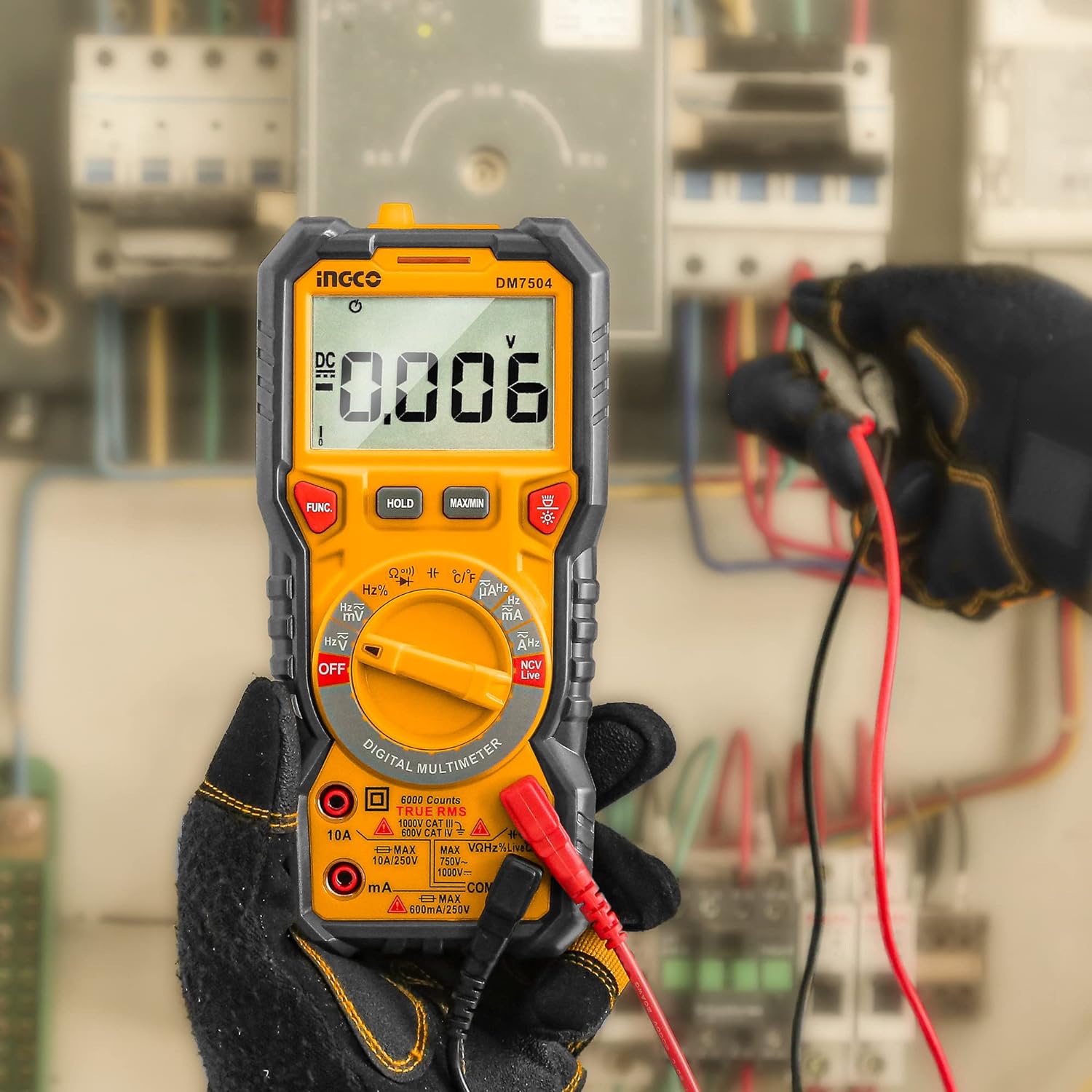 INGCO DM7504 Digital multimeter 600V/1000V