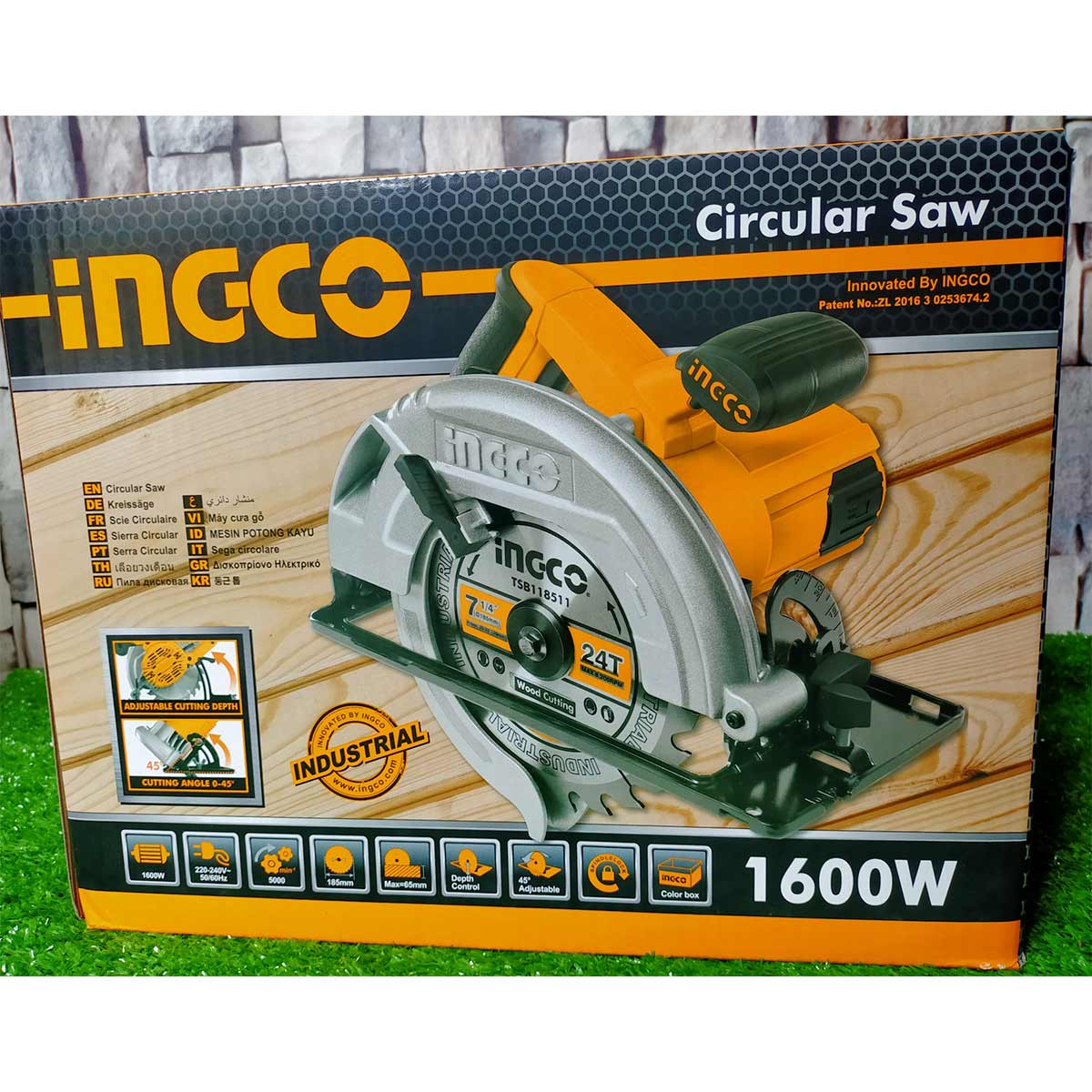 INGCO CS18568 Circular saw 1600W