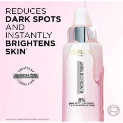 L'Oréal Paris Glycomplete Day & Night Kit, Glycolic Bright Cleanser 100ml, Glycolic Bright Melasyl Serum 30ml, Glycolic Bright Day Cream 50ml, Glycolic Bright Night Cream 50ml