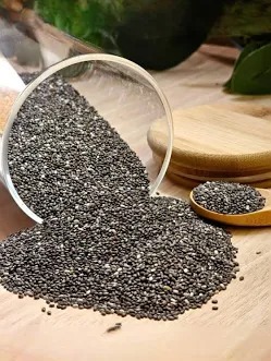 250 g PURE ORGANIC RAW CHIA SEEDS- Dense fiber plant-based protein