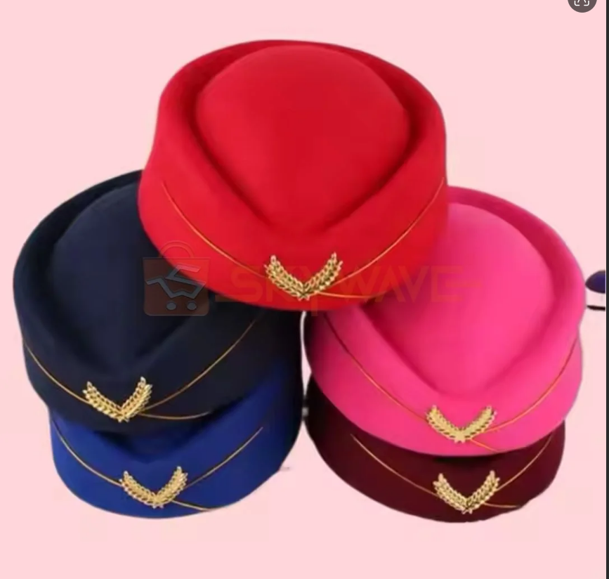 Air Hostess women/ladies head berets /hat - Fashionable Airline Stewardess Flight Attendant Air Hostess Vintage hat