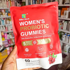 Women Probiotic Gummies - Women's Exclusive pH Balanced probiotics Women’s Probiotics Gummies – Vaginal Digestive Health Support,Cranberry, Zinc, D3 Magnesium,Odor, Immune Gut Health