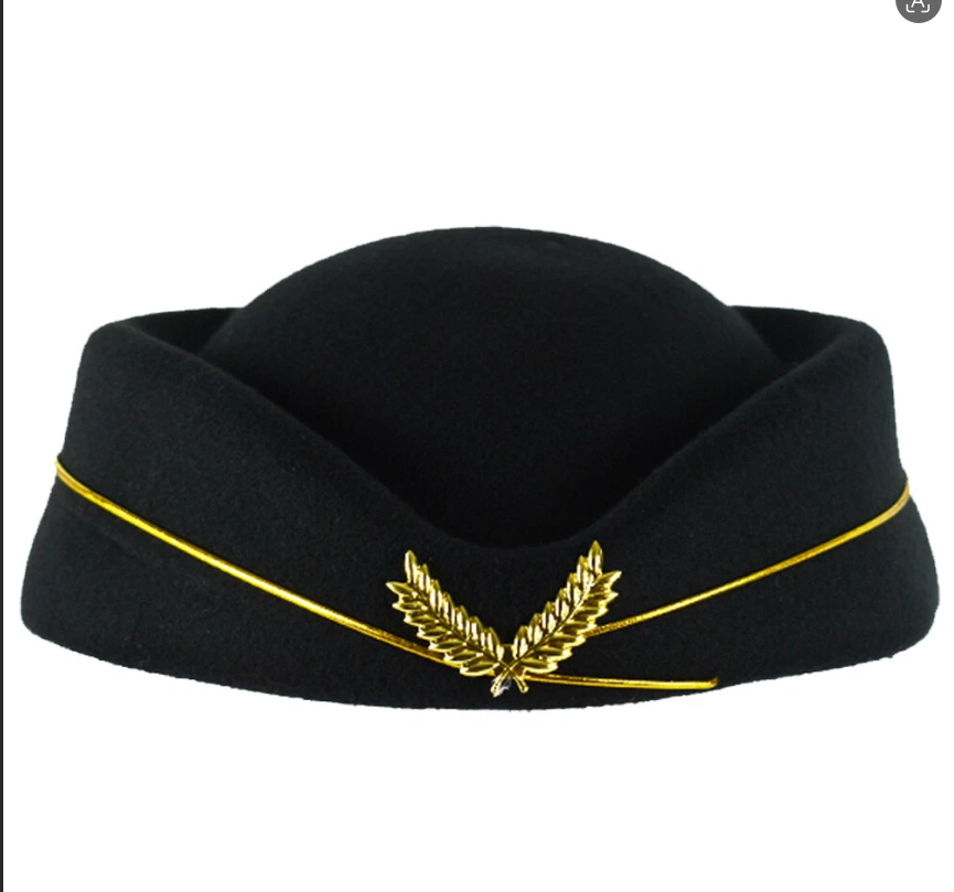 Air Hostess women/ladies head berets /hat - Fashionable Airline Stewardess Flight Attendant Air Hostess Vintage hat