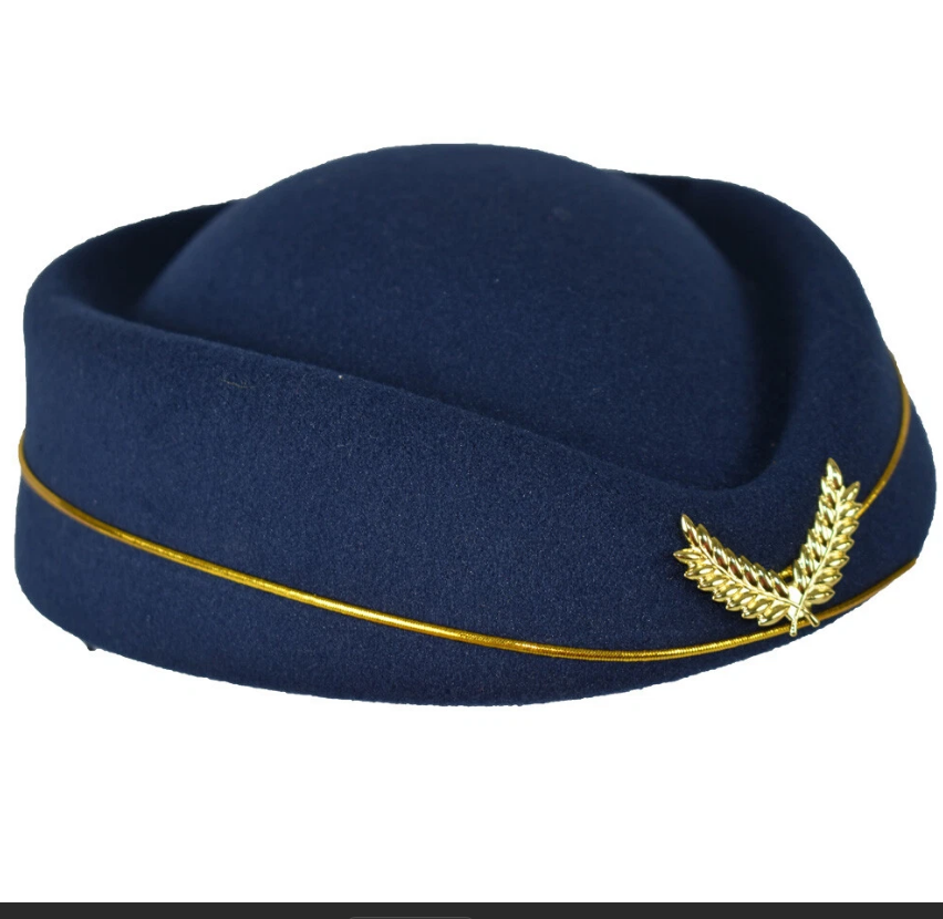 Air Hostess women/ladies head berets /hat - Fashionable Airline Stewardess Flight Attendant Air Hostess Vintage hat