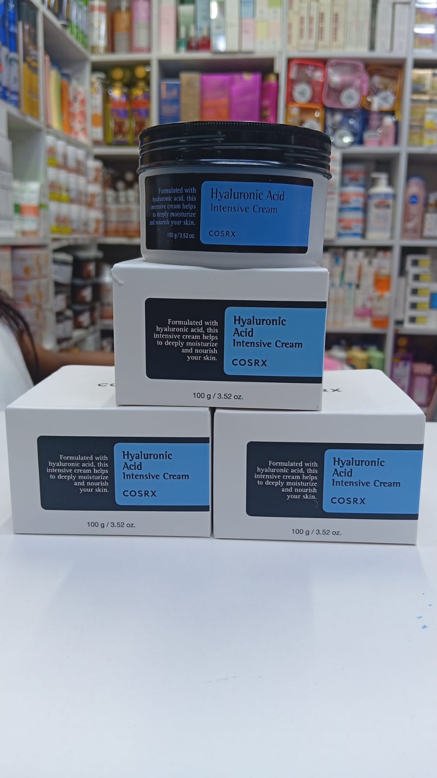 COSRX Hyaluronic Acid Intensive Cream 100ml deep-moisture long-lasting hydrating face cream for dry or dehydrated skin