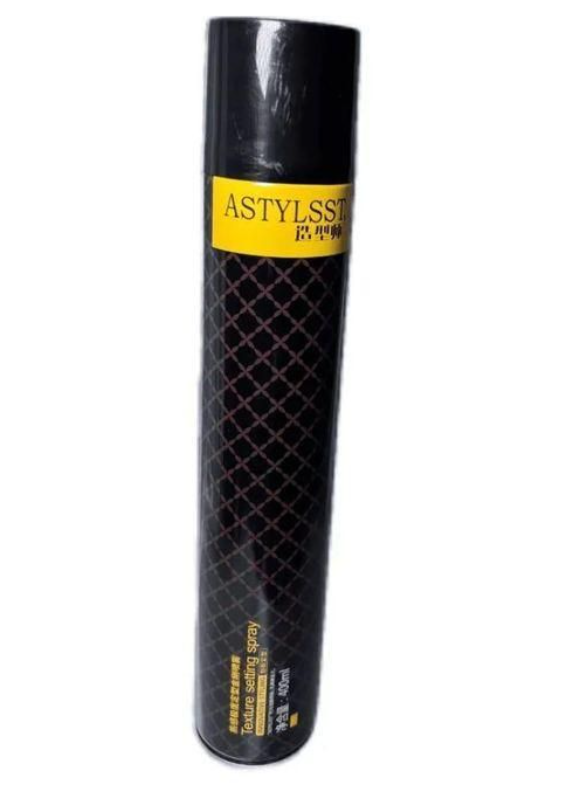 ASTYLSST Hair Texture Setting Spray/ Strong Hair holding  spray 400ml - adds grip, volume, and movement to curls, updos, or layered hair without causing a stiff, stickyness -controls excess oil shine