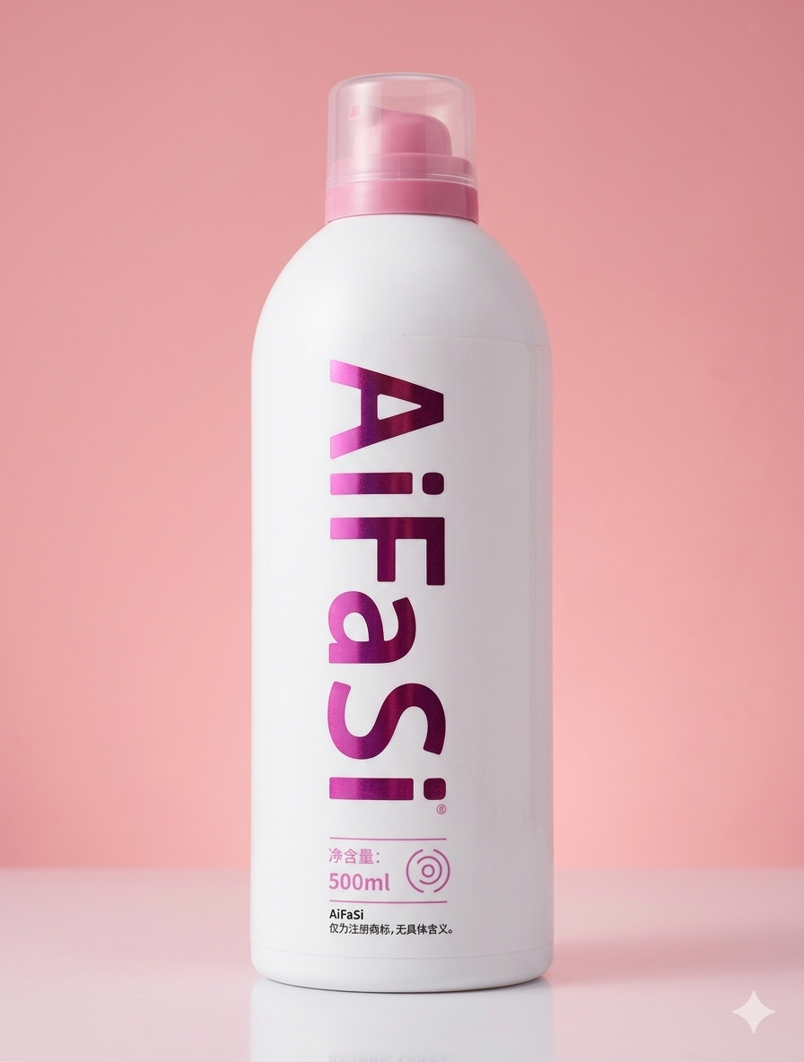 Aifasi Hair Mousse 500ml - lightweight hair styling product highly for defining curls, laying wigs, and taming frizz with non-sticky hold for natural hair, curly textures, weaves, and laying edges.