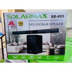 SOLARMAX SB-605 SOUNDBAR SPEAKER SYSTEM 12000W WITH FM RADIO ,USB PORT AND BLUETOOTH