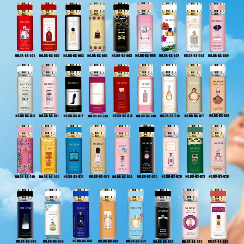 DR.DESS YARA TOUS Body Mist Spray Perfume Long lasting tropical, sweet, and creamy scent