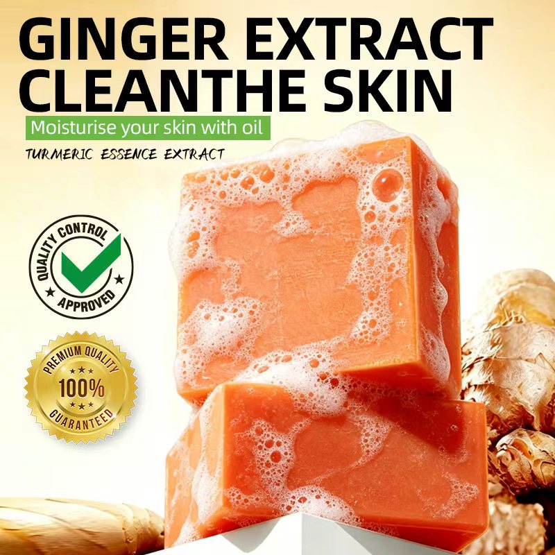 DR.DESS Turmeric Soap Anti Acne Skin Repair Deep Cleaning Skin Cleanser Soap Reducing Inflammation For Body and Face