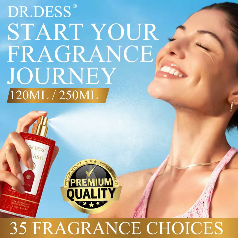 DR.DESS YARA TOUS Body Mist Spray Perfume Long lasting tropical, sweet, and creamy scent
