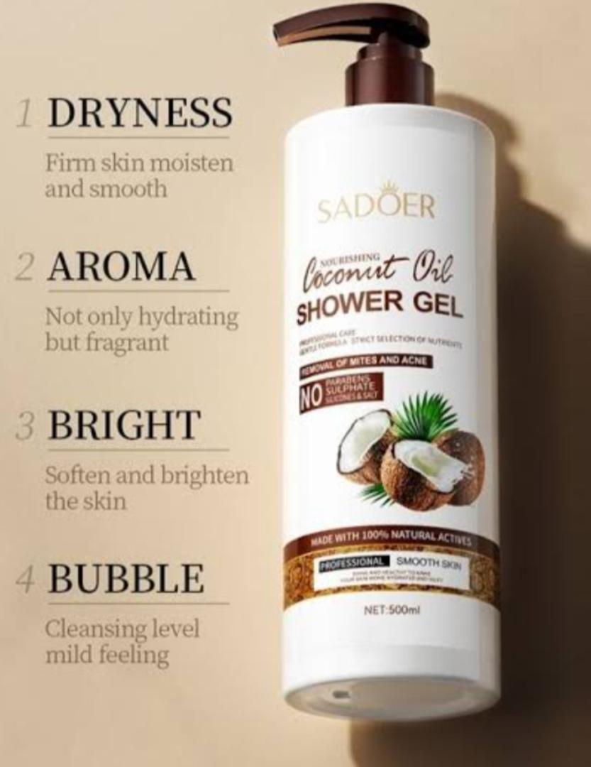 Sadoer Coconut Oil Shower Gel