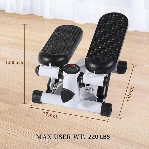 💪🔥  Home mini stepper machine with resistance bands, supporting a weight of over 300 pounds. / Mini Stepper with Resistance Bands 💪🔥