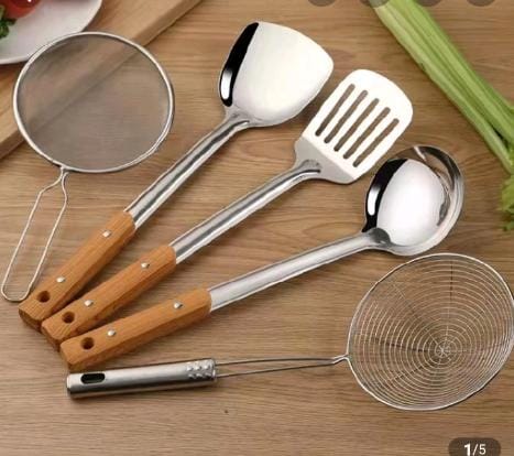 ❗CLEARANCE SALE❗5 in 1 kitchen stainless steel spoon set /(5 kitchen spoon set) ❗❗