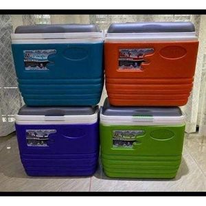 🫧💃 Pacific Cooler box /  Portable Ice Box Cooler for Home, Travel, Car, and Outdoor Use, Durable Insulated Container for Keeping Drinks, Snacks, and Food Cold for Hours 🫧💃