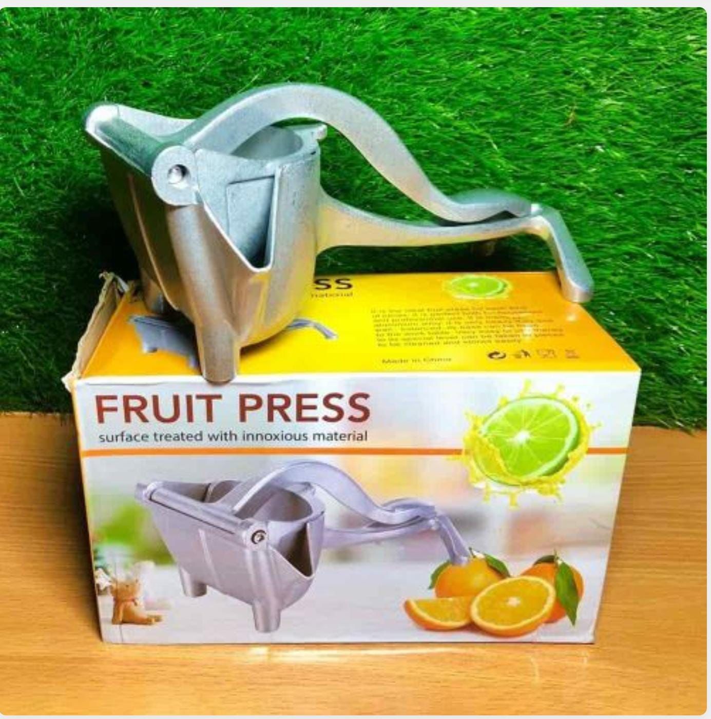 ✅ Reduced Price ✅ Universal Manual Fruit Press - All-in-One Metallic Hand Juice Squeezer / Fruit press / Manual Juicer