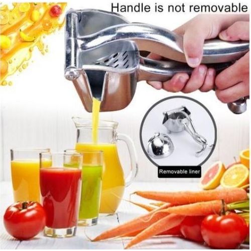 ✅ Reduced Price ✅ Universal Manual Fruit Press - All-in-One Metallic Hand Juice Squeezer / Fruit press / Manual Juicer