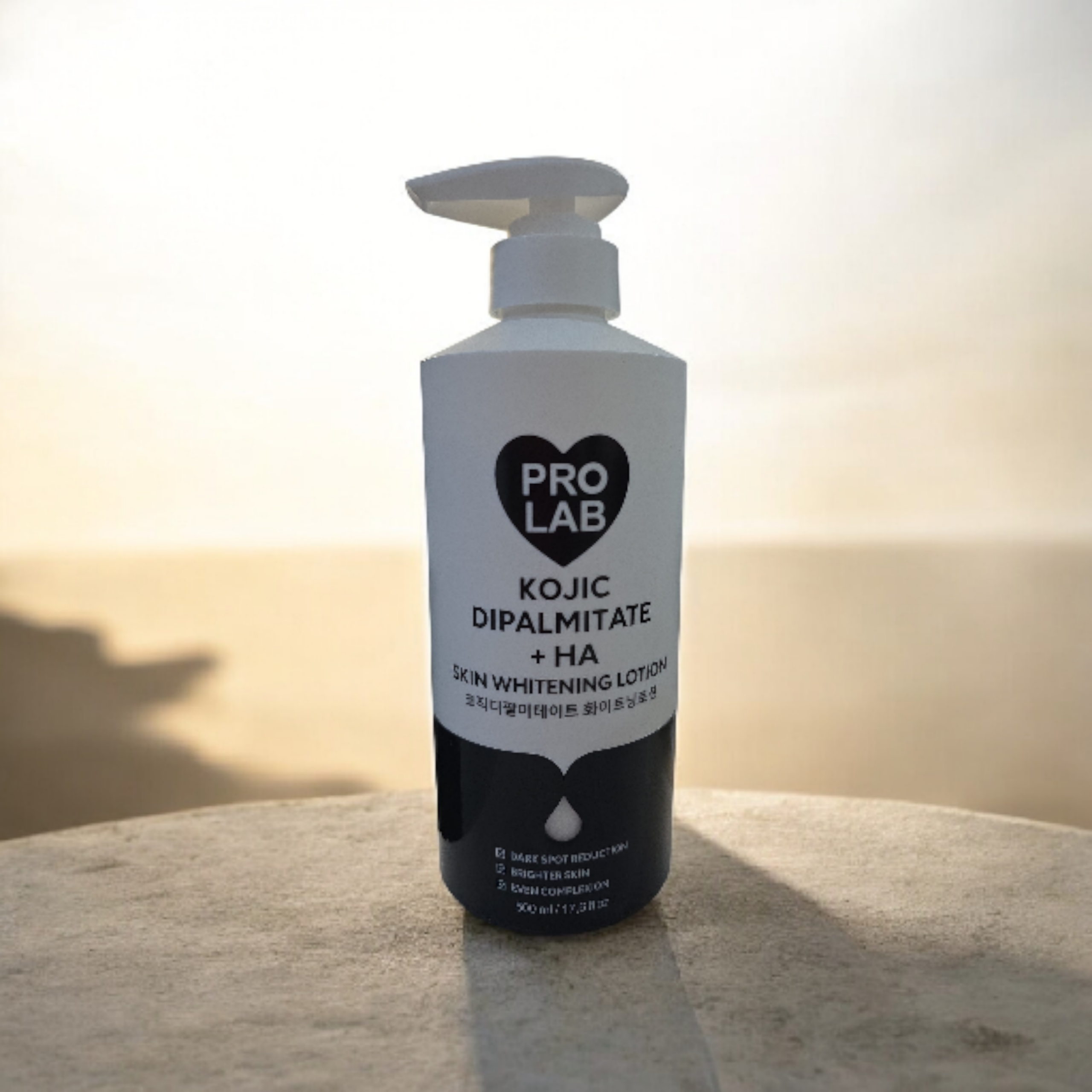 Pro Lab Kojic Dipalmitate + HA Skin Whitening Lotion Dark spots corrector,Even out complexion & brightens