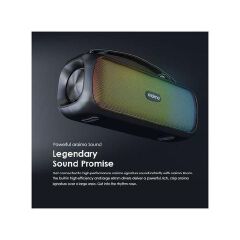 Oraimo OBS-75D Boom Bass Bluetooth Speaker, 30W Portable Wireless Speaker, RGB Party Lights, IPX5 Waterproof, FM Radio, TWS Pairing, Heavy Bass Speaker Kenya