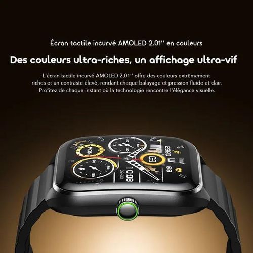 Oraimo Watch Nova 2 Smartwatch AMOLED Display Bluetooth Calling 100 Sports Modes IP68 Waterproof Heart Rate Smart Watch Kenya