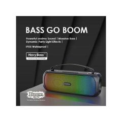 Oraimo OBS-75D Boom Bass Bluetooth Speaker, 30W Portable Wireless Speaker, RGB Party Lights, IPX5 Waterproof, FM Radio, TWS Pairing, Heavy Bass Speaker Kenya