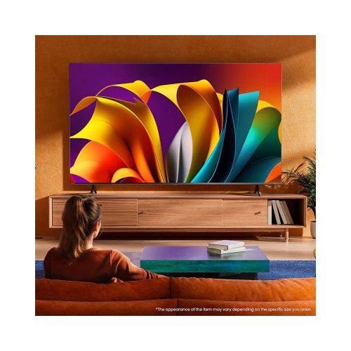 Hisense 65A6 65 Inch 4K UHD Smart TV VIDAA OS Dolby Vision HDR DTS Virtual X Frameless LED Netflix YouTube WiFi Bluetooth HDMI USB Voice Control 2 Year Warranty