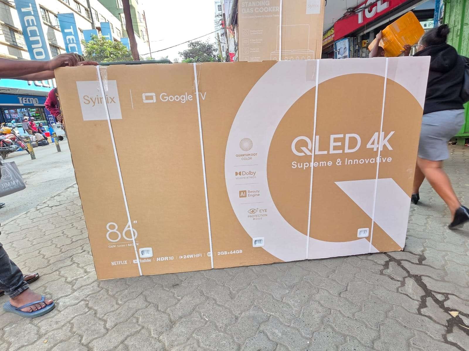 Syinix Smart TVs – 43 Inch to 86 Inch QLED & Google 4K Televisions