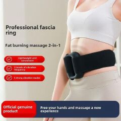 Portable vibration massage device belt tummy trimmed CJH-1566- designed to soothe tired muscles, reduce bloating, and relieve tension in the tummy, waist, and back