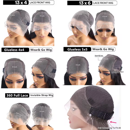 360 Hd Lace Frontal Wigs Lace Wig Straight Human Hair Wigs 360 lace Glueless Straight Human Hair Wigs For Women 200%