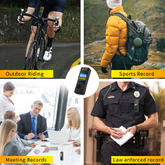 1080P Bicycle Driver Sport Camera Mini 180 Rotatable len Video Recorder Night Vision Action Body Cam With Back Clip Police Cam