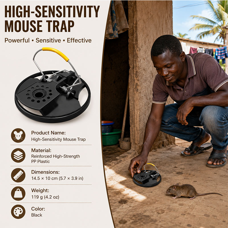 Intelligent Pitfall Mouse Catcher Trap Bucket Automatic Reset Flipping Sliding Bucket Lid Automatic Reset After Catching Mice