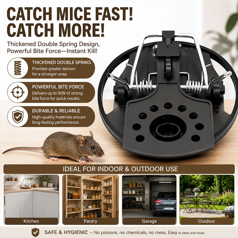 Intelligent Pitfall Mouse Catcher Trap Bucket Automatic Reset Flipping Sliding Bucket Lid Automatic Reset After Catching Mice