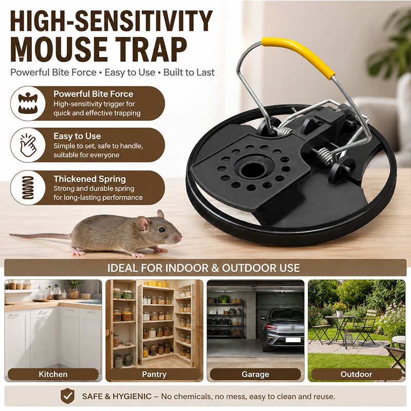 Intelligent Pitfall Mouse Catcher Trap Bucket Automatic Reset Flipping Sliding Bucket Lid Automatic Reset After Catching Mice