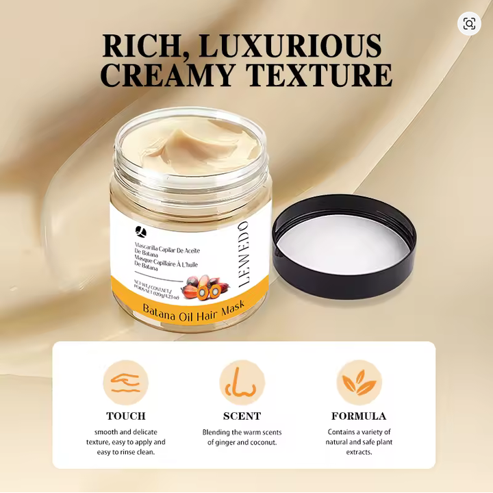 Upgrade Larger 250G/ 120gFast Hair Growth Oil + Cream Africa Crazy Traction Alopecia batana Hair Mask Anti Hair Break Hair Strengthener Hair Loss Treatment Spray Upgrade to the larger-capacity version