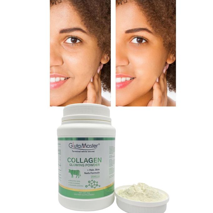 Gluta Master Collagen Glowing Powder - Hair, Skin & Nails Formula (Vanilla)