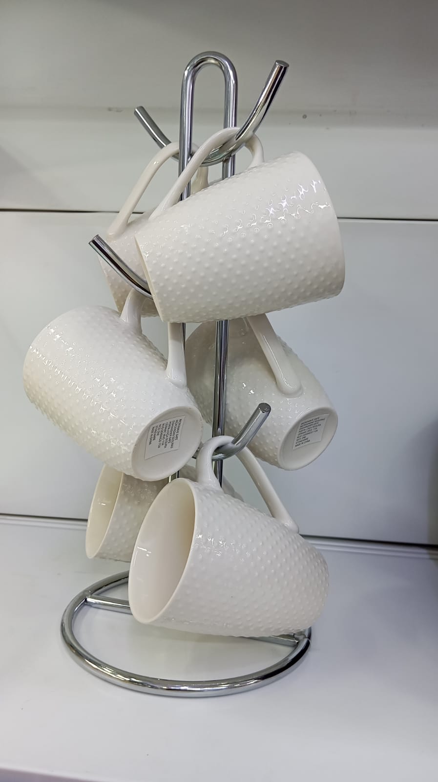 STRONG AND ELEGANT🍒🍏Ceramic Beautiful And Classy Mugs/Cups For Tea/Coffee-Set(6)🍒value pack of 6 provide insulation to keep drinks warmer for longer
Made with thick comfortable grip ergonomic handl