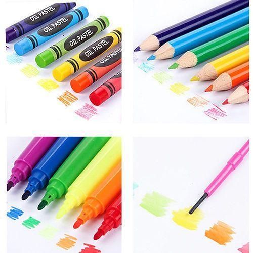 ON OFFER🔥🔥208-Piece Professional Drawing and Sketching Pencil Set🍂Does your child enjoy drawing most: pencils, paints, or just markers?
An artist's set in a case is a great set for drawing with var
