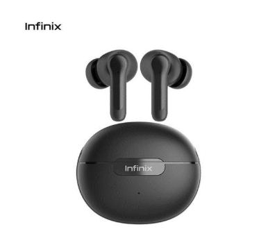 Infinix XBuds H5 (XE36) True Wireless Earphones, Bluetooth 6.0 Earbuds with 30H Playtime, Dual-Device Connect & AI ENC Clear Calls