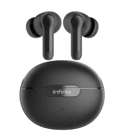Infinix XBuds H5 (XE36) True Wireless Earphones, Bluetooth 6.0 Earbuds with 30H Playtime, Dual-Device Connect & AI ENC Clear Calls