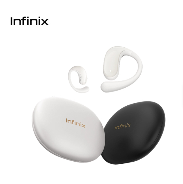 Infinix ZLoop 4 (X04G)  Open-Ear Wireless Earphones, Bluetooth 6.0 Sport Earbuds with 25H Playtime & AI ENC Noise Cancellation