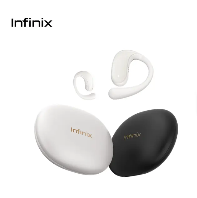Infinix ZLoop 4 (X04G)  Open-Ear Wireless Earphones, Bluetooth 6.0 Sport Earbuds with 25H Playtime & AI ENC Noise Cancellation