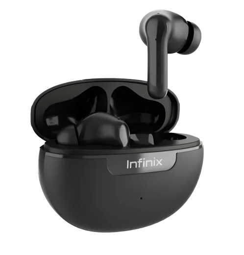 Infinix XBuds H5 (XE36) True Wireless Earphones, Bluetooth 6.0 Earbuds with 30H Playtime, Dual-Device Connect & AI ENC Clear Calls