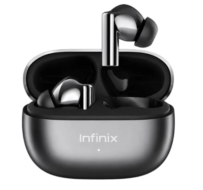 Infinix XBuds N5 Pro (XE38) True Wireless Earphones, 50dB Adaptive ANC, Bluetooth 6.0 Sport Earbuds with Spatial Audio & Dual Connection