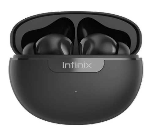 Infinix XBuds H5 (XE36) True Wireless Earphones, Bluetooth 6.0 Earbuds with 30H Playtime, Dual-Device Connect & AI ENC Clear Calls