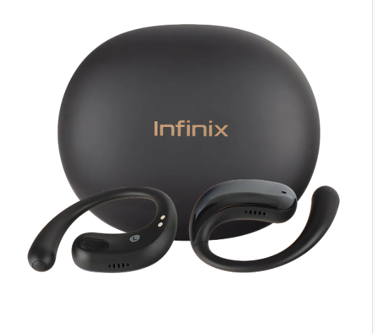 Infinix ZLoop 4 (X04G)  Open-Ear Wireless Earphones, Bluetooth 6.0 Sport Earbuds with 25H Playtime & AI ENC Noise Cancellation