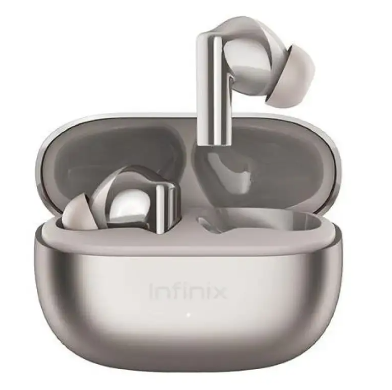 Infinix XBuds N5 Pro (XE38) True Wireless Earphones, 50dB Adaptive ANC, Bluetooth 6.0 Sport Earbuds with Spatial Audio & Dual Connection