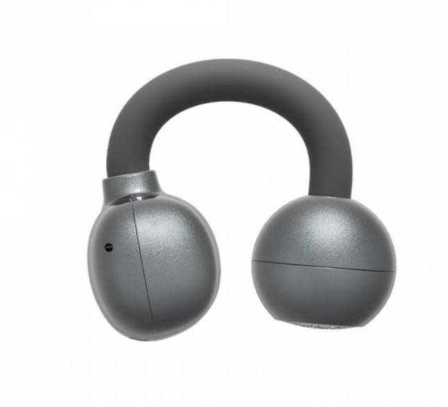 Infinix ZClip Open-Ear Wireless Earphones, Bluetooth 5.4 Earbuds with Transparent Charging Case & 25H Playtime