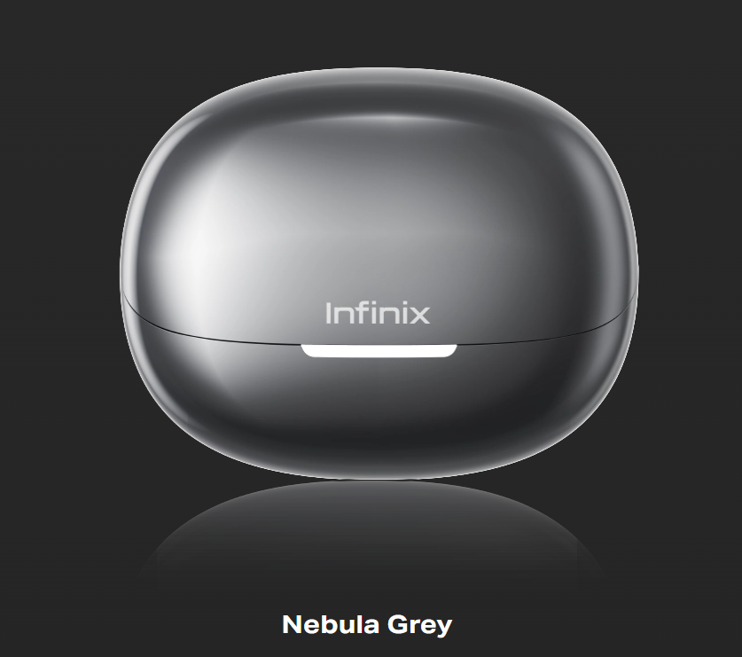 Infinix ZClip Open-Ear Wireless Earphones, Bluetooth 5.4 Earbuds with Transparent Charging Case & 25H Playtime