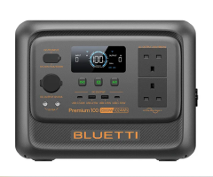 BLUETTI Premium 100 V2 Portable Power Station -  2000W 1024Wh Solar Generator – Fast Charging LiFePO4 Backup Power Supply for Home, Office, Camping Kenya
